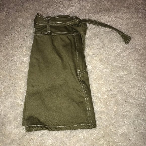 Green Tie Skirt - Picture 3 of 3